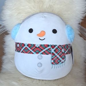 Manny Squishmallow Snowman Christmas 12 inch